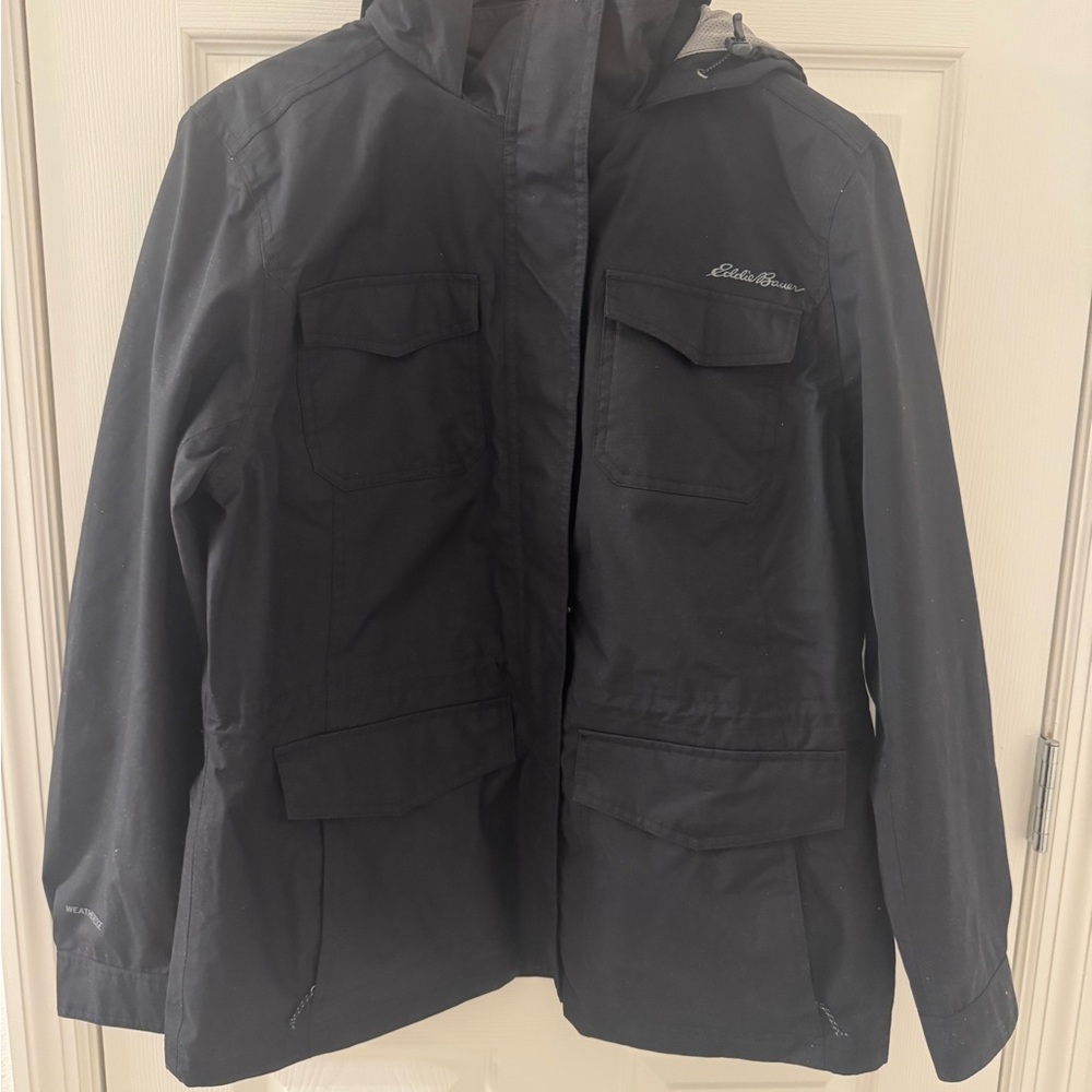 Eddie Bauer Women Black Jacket